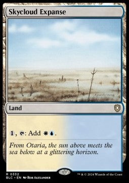 Skycloud Expanse - Commander: Bloomburrow (Rare) [BLC-332] Immagine principale del prodotto