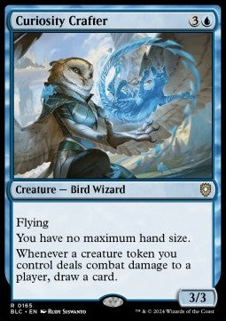 Curiosity Crafter - Commander: Bloomburrow (Rare) [BLC-165] Immagine principale del prodotto