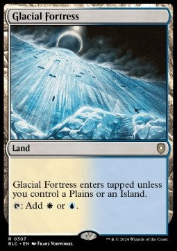 Glacial Fortress - Commander: Bloomburrow (Rare) [BLC-307] Hauptbild