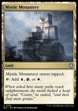 Mystic Monastery - Commander: Bloomburrow (Uncommon) [BLC-318] Immagine principale del prodotto