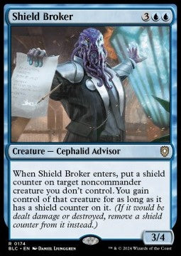 Shield Broker - Commander: Bloomburrow (Rare) [BLC-174] Immagine principale del prodotto