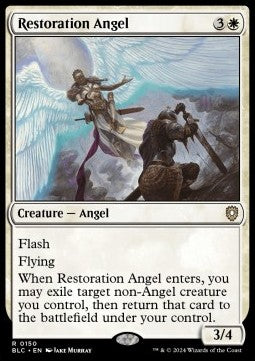 Restoration Angel - Commander: Bloomburrow (Rare) [BLC-150] Immagine principale del prodotto