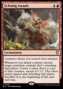 Echoing Assault - Commander: Bloomburrow (Rare) [BLC-24] Immagine principale del prodotto