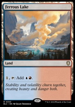 Ferrous Lake - Commander: Bloomburrow (Rare) [BLC-303] Immagine principale del prodotto
