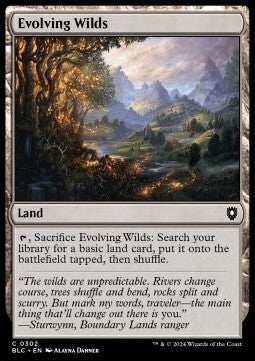 Evolving Wilds - Commander: Bloomburrow (Common) [BLC-302] Immagine principale del prodotto