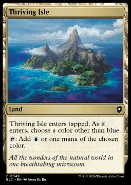 Thriving Isle - Commander: Bloomburrow (Common) [BLC-349] Immagine principale del prodotto