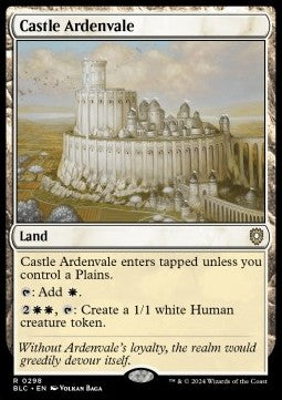 Castle Ardenvale - Commander: Bloomburrow (Rare) [BLC-298] Immagine principale del prodotto