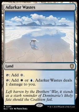 Adarkar Wastes - Commander: Bloomburrow (Rare) [BLC-291] Imagen principal del producto