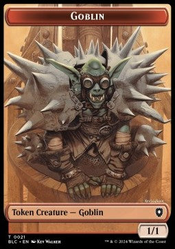 Goblin Token (R 1/1) // Thopter Token (A 1/1) - Bloomburrow: Tokens (Token) [TBLB-CT 21/39] Immagine principale del prodotto