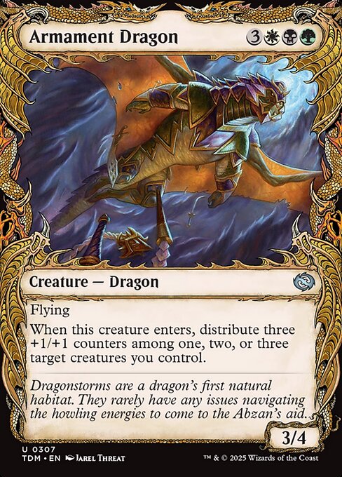 Armament Dragon – Tarkir: Dragonstorm (TDM-307) Magic: The Gathering card | LC-REM-20260804-15401864331596-77a49553-fc4a-427d-9818-dc8b33fe6127 Immagine principale del prodotto