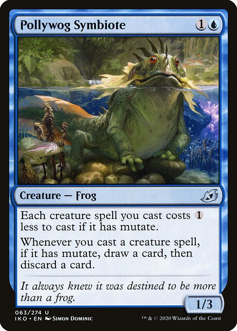 Pollywog Symbiote – Ikoria: Lair of Behemoths (IKO-63) Magic: The Gathering card | LC-REM-20260804-15765056225612-77adf375-e7d7-4ebd-8c86-ad7e822a5483 Main image