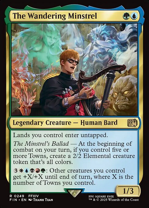 The Wandering Minstrel – Final Fantasy (FIN-249) Magic: The Gathering card | LC-REM-20260804-15543934878028-77bc419d-ff69-4e7c-afe6-faca383a5ed7