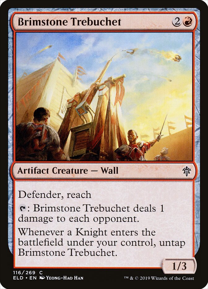 Brimstone Trebuchet - Throne of Eldraine (Common) [ELD-116]