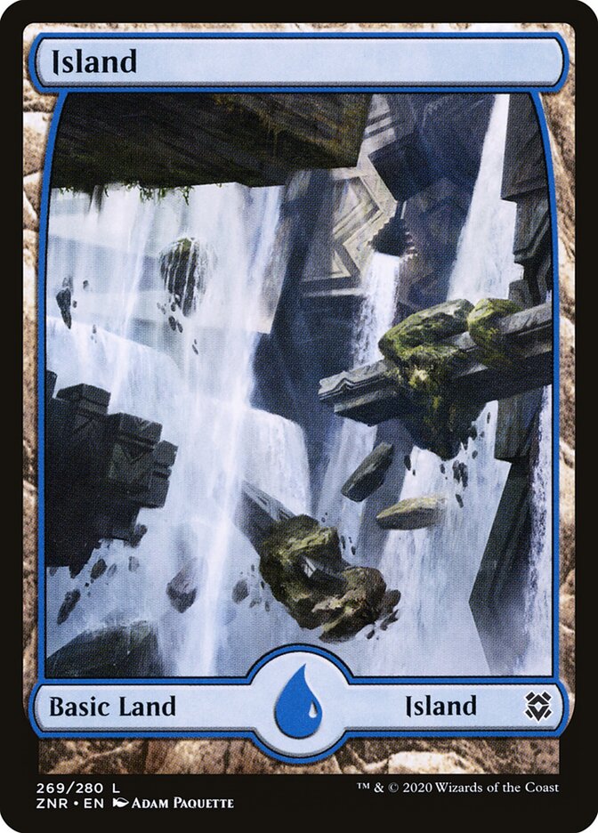 Island (V.1) - Zendikar Rising (Land) [ZNR-269] Hauptbild