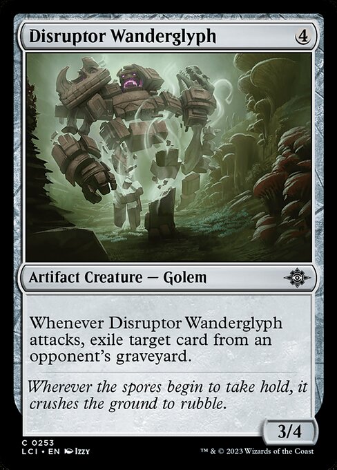 Disruptor Wanderglyph – The Lost Caverns of Ixalan (LCI-253) Magic: The Gathering card Hoofdafbeelding
