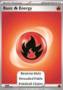 Fire Energy - Scarlet & Violet Energies (Fixed) [SVE-002] Main image