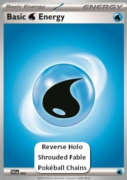 Water Energy - Scarlet & Violet Energies (Fixed) [SVE-003] Hover Image