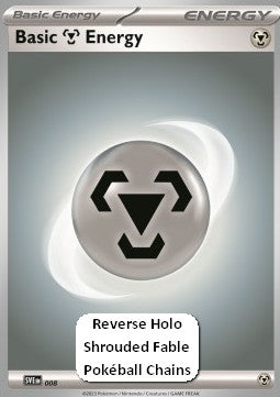 Metal Energy - Scarlet & Violet Energies (Fixed) [SVE-008] Hover Image