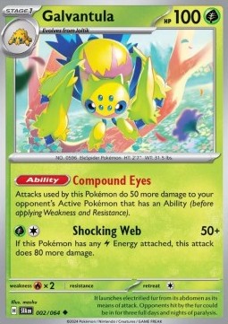 Galvantula - Shrouded Fable (Uncommon) [SFA-002] Main image