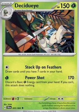 Decidueye - Shrouded Fable (Uncommon) [SFA-005] Main image