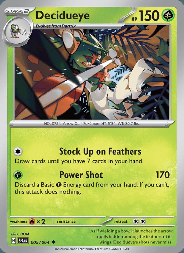 Decidueye - Shrouded Fable (Uncommon) [SFA-005] Hoofdafbeelding