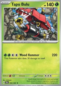 Tapu Bulu - Shrouded Fable (Rare) [SFA-006] Main image
