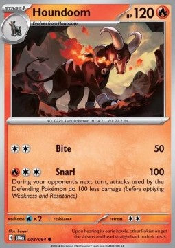 Houndoom - Shrouded Fable (Common) [SFA-008] Main image