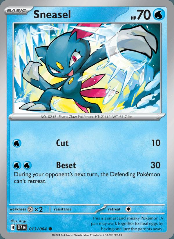 Sneasel - Shrouded Fable (Common) [SFA-013] Immagine principale del prodotto