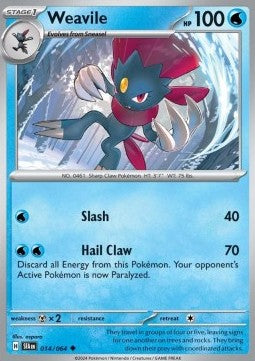 Weavile - Shrouded Fable (Uncommon) [SFA-014] Main image