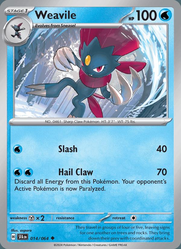 Weavile - Shrouded Fable (Uncommon) [SFA-014] Immagine principale del prodotto