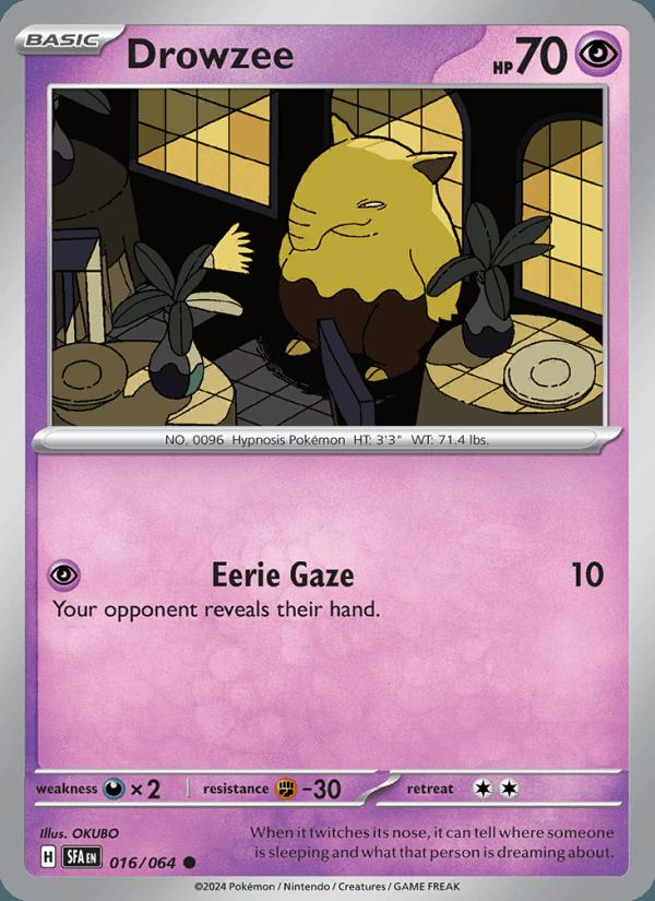 Drowzee - Shrouded Fable (Common) [SFA-016] Hauptbild