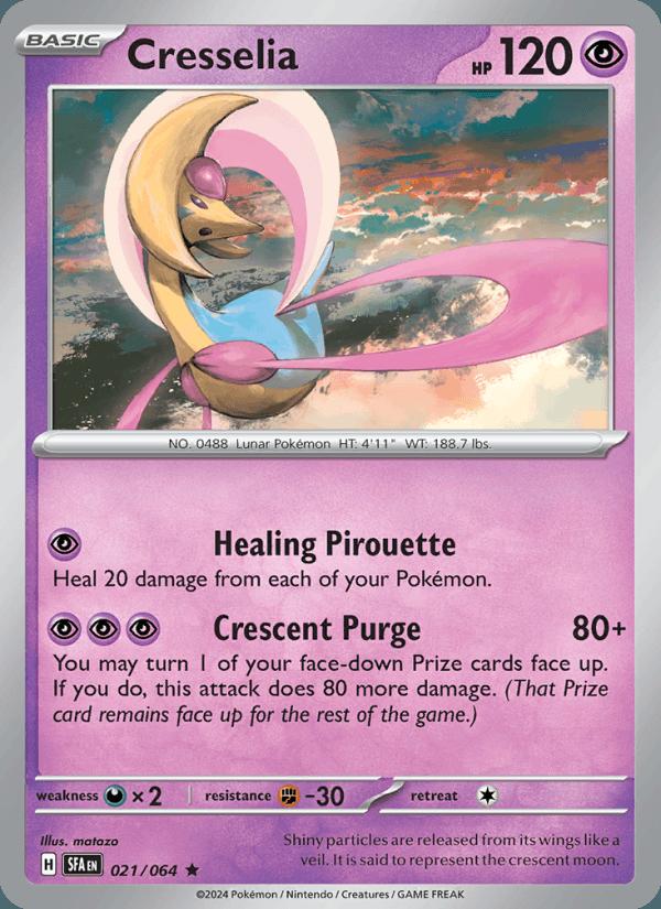 Cresselia - Shrouded Fable (Rare) [SFA-021] Hoofdafbeelding