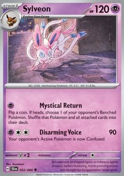 Sylveon - Shrouded Fable (Uncommon) [SFA-022] Main image