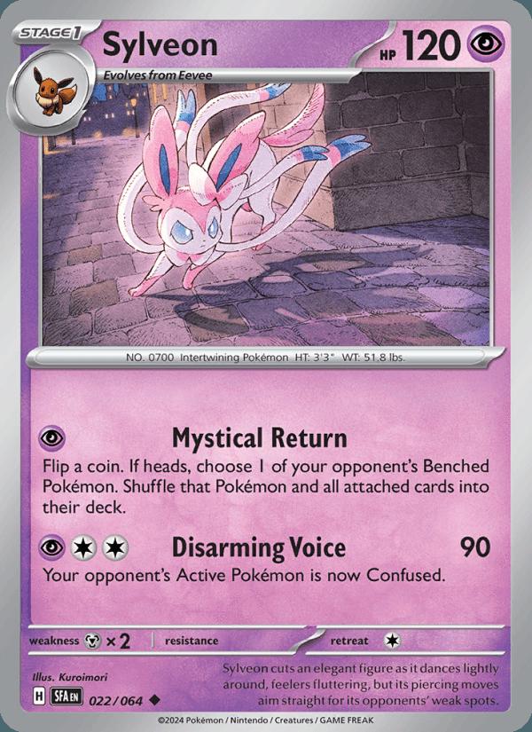 Sylveon - Shrouded Fable (Uncommon) [SFA-022] Image principale du produit