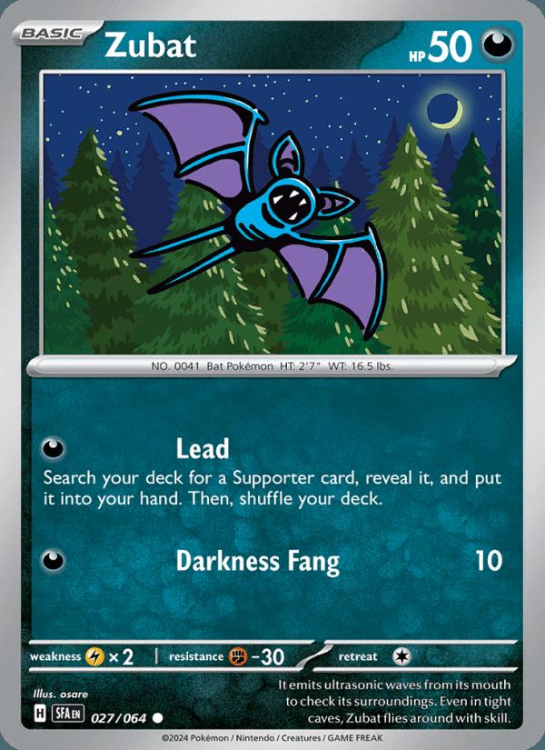 Zubat - Shrouded Fable (Common) [SFA-027] Main image