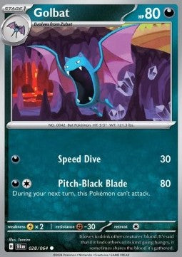 Golbat - Shrouded Fable (Common) [SFA-028] Hover Image