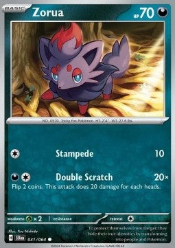 Zorua - Shrouded Fable (Common) [SFA-031] Hover Image