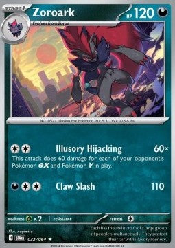 Zoroark - Shrouded Fable (Rare) [SFA-032] Hover Image