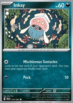 Inkay - Shrouded Fable (Common) [SFA-033] Hover Image