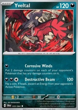 Yveltal - Shrouded Fable (Uncommon) [SFA-035] Main image