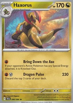 Haxorus - Shrouded Fable (Rare) [SFA-046] Hover Image