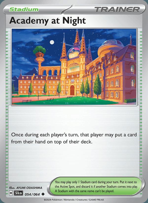 Academy at Night - Shrouded Fable (Uncommon) [SFA-054] Hoofdafbeelding