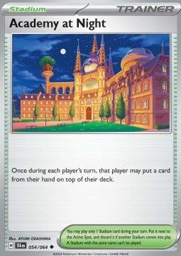 Academy at Night - Shrouded Fable (Uncommon) [SFA-054] Hover Image