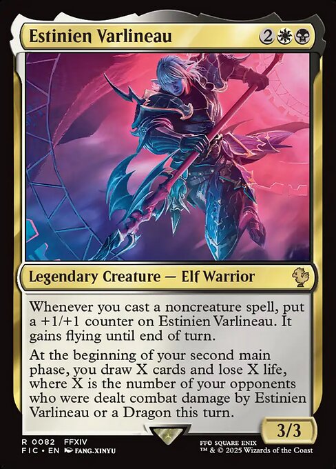 Estinien Varlineau – Final Fantasy Commander (FIC-82) Magic: The Gathering card | LC-REM-20260804-15339555914060-7812c768-8417-4689-9a51-f577c1cf5dc0