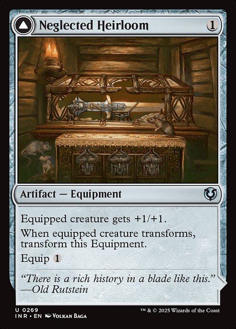 Neglected Heirloom // Ashmouth Blade – Innistrad Remastered (INR-269) Magic: The Gathering card | LC-REM-20260804-15339625775436-7813cd70-bb60-4953-a35d-9876f5230c42