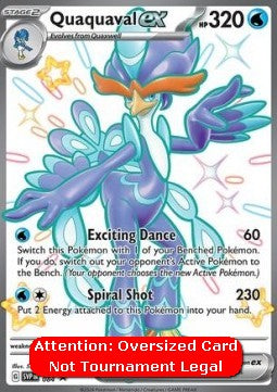Quaquaval ex - SV Black Star Promos (Oversized) [SVP-084] Hover Image