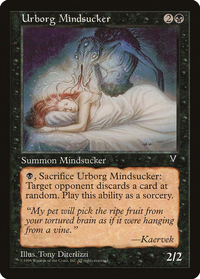 Magic-kaart Urborg Mindsucker VIS-71 uit Visions (Common)