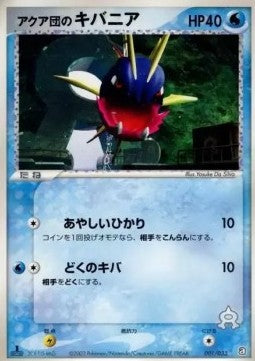 Team Aqua's Carvanha - Aqua Deck Kit (Fixed) [advG-001]