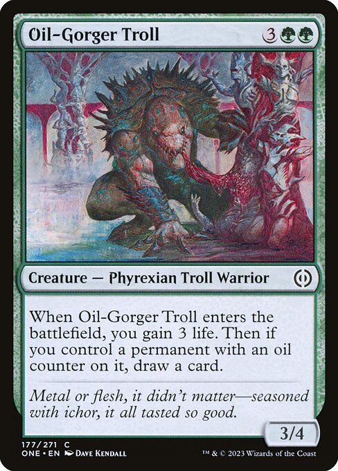 Oil-Gorger Troll – Phyrexia: All Will Be One (ONE-177) Magic: The Gathering card | LC-REM-20260804-15711440175436-78493579-1fad-4664-96d7-195bf59ceef2 Main image
