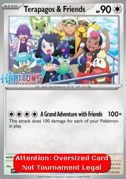 Terapagos & Friends - SV Black Star Promos (Oversized)